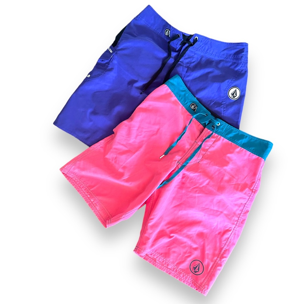 Set Of 2 Volcom Swim Shorts - image 1